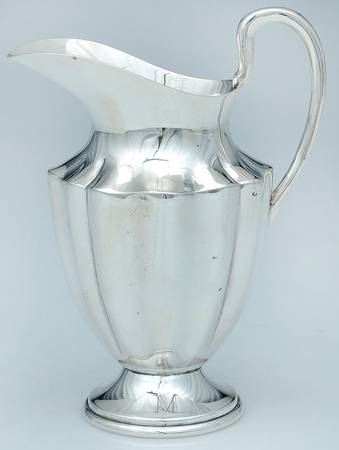 H0SH0S1 (Sterling, Hollowware) Creamer by Heather Silversmiths (Mexico)
