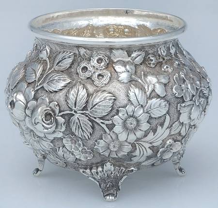 Repousse (Sterling, Hollowware) by H Mahler