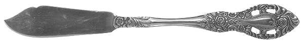 INR13 (STAINLESS) Flat Handle Master Butter Knife by Interpur