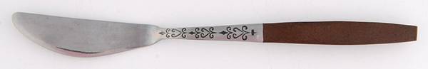 INR2 (Stainless) Flat Handle Master Butter Knife by Interpur