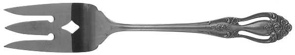 INR20 (STAINLESS) Medium Solid Cold Meat Serving Fork by Interpur