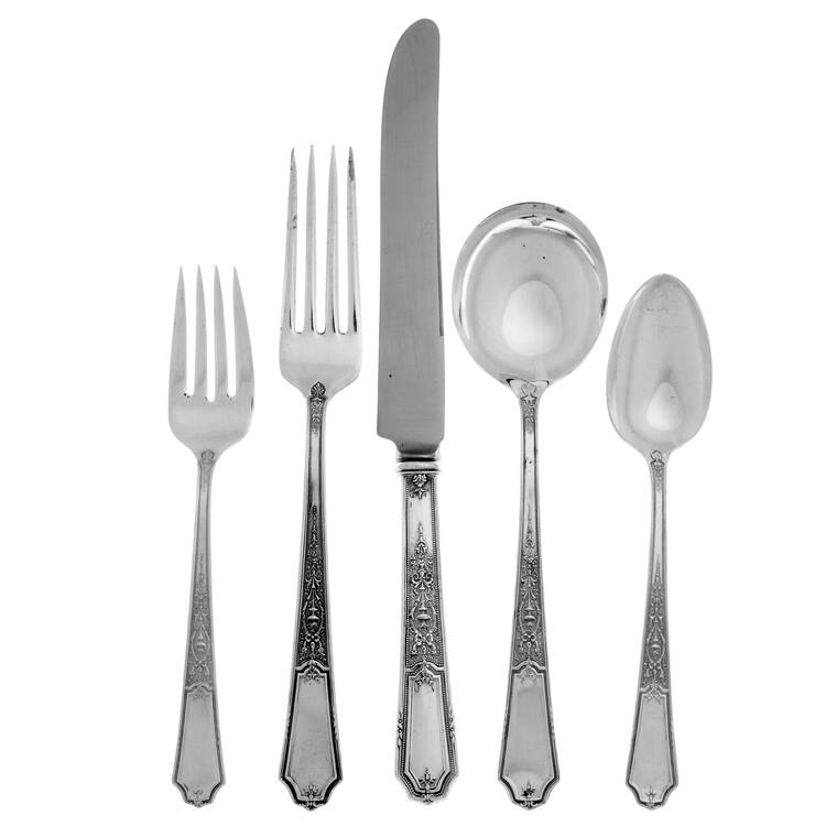 Ancestral (Silverplate, 1924) 40 Piece Estate Set