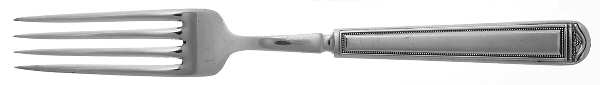 Anniversary (Silverplate, 1923) Indented Solid Handled Fork
