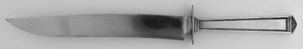 Anniversary (Silverplate, 1923) Large Stainless Blade Roast Carving Knife