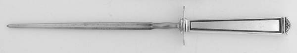 Anniversary (Silverplate, 1923) Small Steel Rod Sharpener Knife