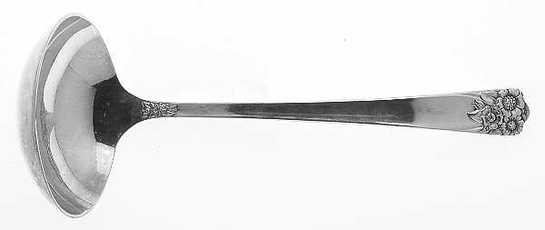 April (Silverplate, 1950) Solid Gravy Ladle