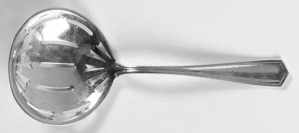 Brandon (Sterling, 1913) Solid Bon Bon Spoon with Pierced Bowl