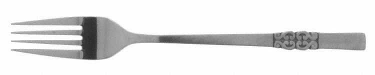 Danish Scroll (Stainless) Fork by International Silver
