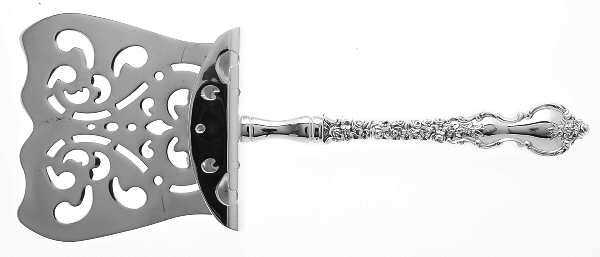 Du Barry (Sterling, 1968) Hollow Asparagus Server with Silverplate Hood