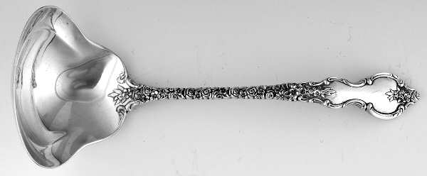 Du Barry (Sterling, 1968) Solid Piece Cream Ladle