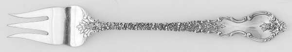 Du Barry (Sterling, 1968) Short Handle Pickle/Olive Fork