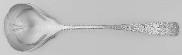 Embossed (Silverplate Solid Soup Ladle by International Silver