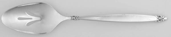 Garland (Silverplate, 1965) Pierced Tablespoon (Serving Spoon) by International Silver