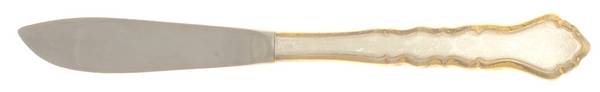 Golden Centennial (Silverplate, 1972) Modern Hollow Butter Spreader (Stainless)