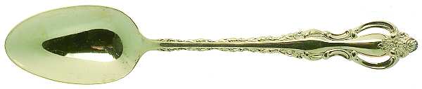 Golden Countess (Gold Electroplate, 1978) Teaspoon by International Silver