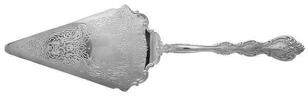 Interlude (Silverplate, 1971) Solid Pie Server by International Silver