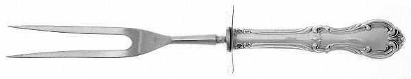 Joan of Arc (Sterling, 1940) Large Stainless-Prong Roast Carving Fork
