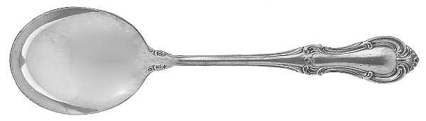 Joan of Arc (Sterling, 1940) Round Bowl Soup Spoon (Cream Soup)