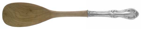 Joan of Arc (Sterling, 1940) Salad Serving Spoon Wooden Bowl