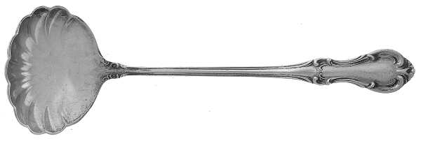 Joan of Arc (Sterling, 1940) Solid Piece Cream Ladle