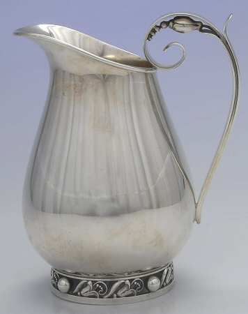 La Paglia Designed (Sterling, Hollowware) Sterling Water Pitcher