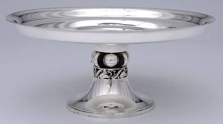 La Paglia Designed (Sterling, Hollowware) Round Compote (Height X Width)