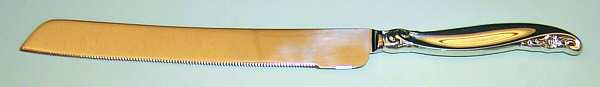 Leilani (Silverplate, 1961) Wedding Cake Knife with Stainless Blade