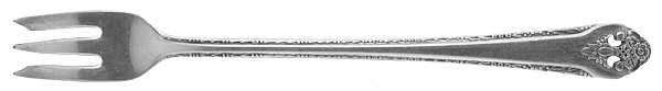 Lovely Lady (Silverplate, No Monos) Cocktail/Seafood Fork by International Silver