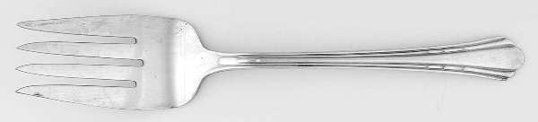 Lynbrook (Silverplate, 1937) Medium Solid Cold Meat Serving Fork