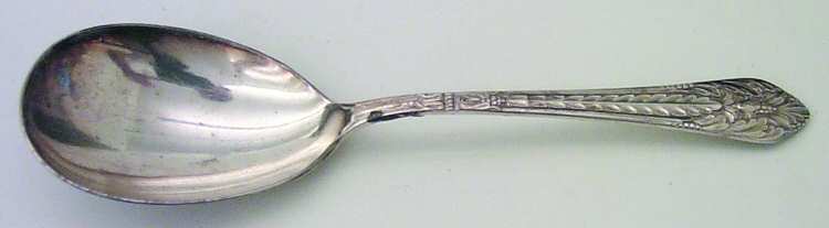Marquise (Silverplate, 1933) Solid Smooth Casserole Spoon by International Silver