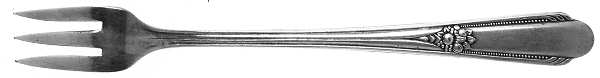 Memory-Hiawatha (Silverplate, 1937) Cocktail/Seafood Fork by International Silver