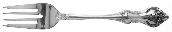 Orleans (Silverplate 1964) Individual Salad Fork by International Silver