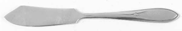 Pickwick (Silverplate, 1938) Flat Handle Butter Spreader by International Silver