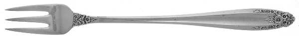 Prelude (Sterling, 1939, No Monograms) Cocktail/Seafood Fork