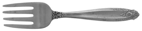 Prelude (Sterling, 1939, No Monograms) Baby Fork