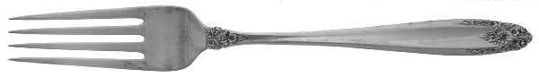 Prelude (Sterling, 1939, No Monograms) Fork