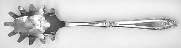 Prelude (Sterling, 1939, No Monograms) Pasta Server with Stainless Bowl