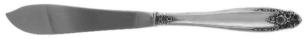 Prelude (Sterling, 1939, No Monograms) Hollow Handle Master Butter Knife