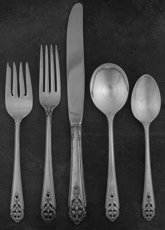 Queen's Lace (Sterling, 1949) 40 Piece Estate Set