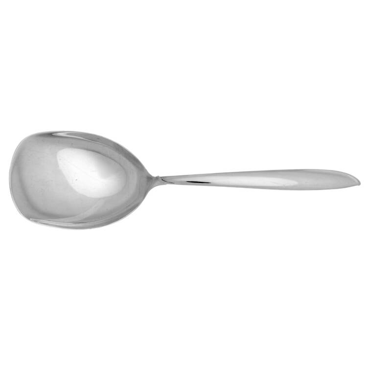 Silver Rhythm (Sterling, 1953) Solid Smooth Casserole Spoon by International Silver
