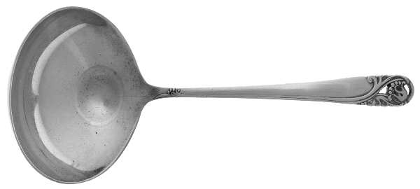 Spring Glory (Sterling, 1942, No Monograms) Ladle-Cream/Solid Piece-Small by International Silver