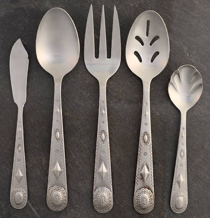 Taos (Stainless) 5 Piece Hostess Set