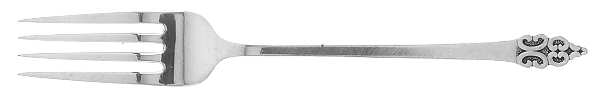 Triumph (Silverplate, 1968) Youth Fork by International Silver
