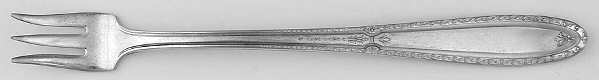 ISA1 (SLVPLT) Cocktail/Seafood Fork