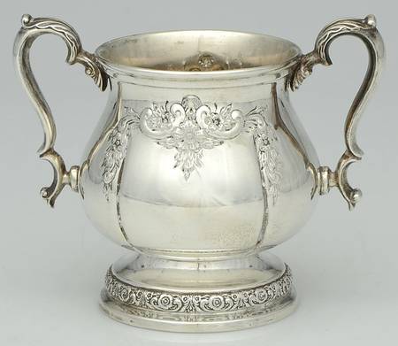 Prelude-Chased (Sterling Hollowware) Sugar Bowl No Lid