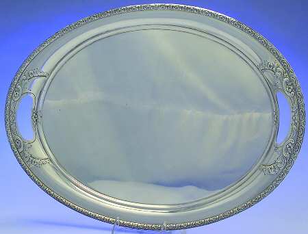 Prelude-Chased (Sterling Hollowware) Large Waiter Tray