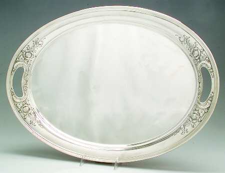 Prelude-Chased (Sterling Hollowware) Large Waiter Tray