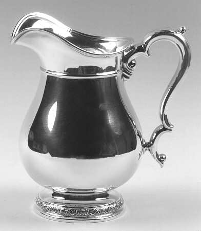 Prelude-Plain (Sterling Hollowware) Sterling Water Pitcher