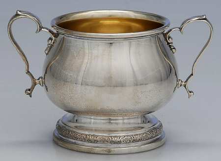 Prelude-Plain (Sterling Hollowware) Mini Open Sugar Bowl