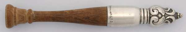 Royal Danish (Sterling, Hollowware) Drink Muddler Spoon
